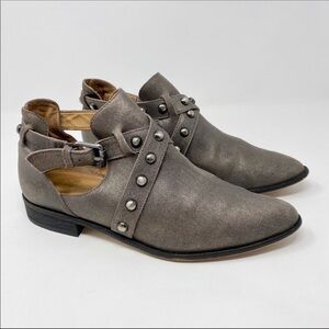 Corso Como Leather Ankle Boots Size 8.5